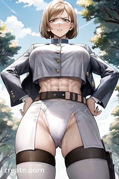 Brunette's Disgust Turns to Pleasure in Steamy  Hentai AI Image