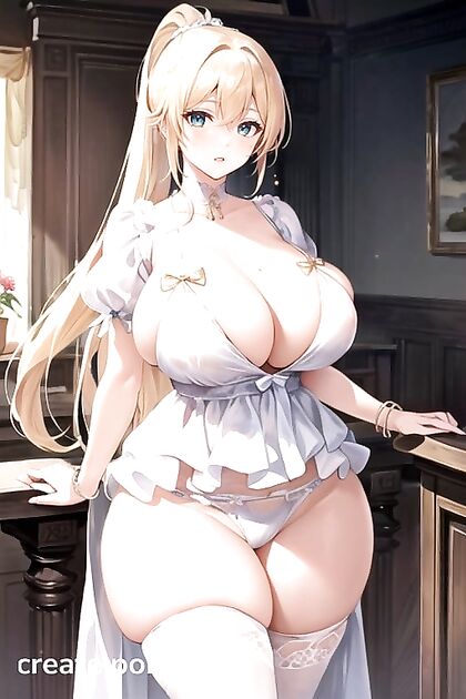 Massive Breasts and voluptuous Ass inMind-blowing Hentai AI Image