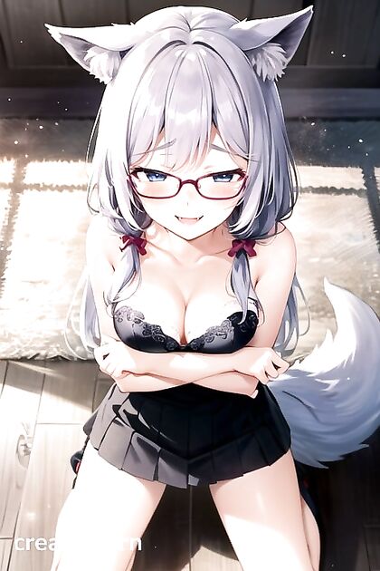 Long-Haired Beauty Bound Arms-Up for Sensual Top-Down Hentai Pleasure