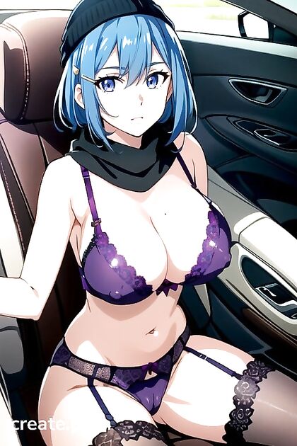 Perky Nipples and Busty Shots in Car-Themed Hentai Adventure