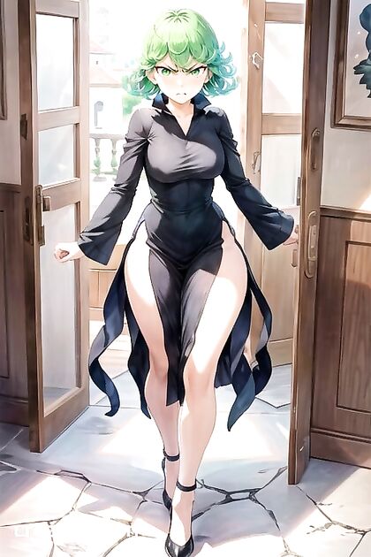 Angry Girl 18+ in Form-Fitting Clothes Controlled for Intense Hentai Pleasure