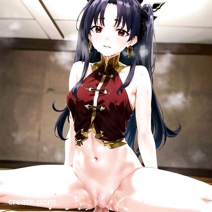 Ishtar from Fate/Grand Order Seduces in Steamy Korean Hentai AI Image