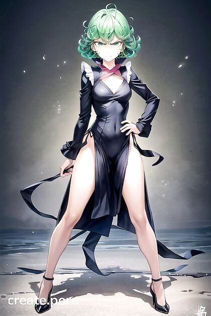 Angry French Maid in Full Body Harness for Intense Hentai Pleasure