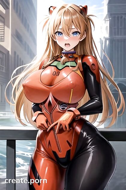 20-Something With Huge Ass and Expanding Breasts in Horny Hentai AI Image