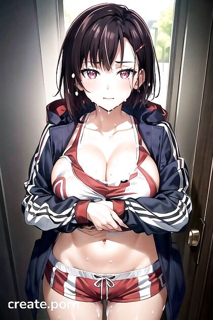Shizuka from ZOM100 Shows Off Her Large Ass in Steamy Hentai Cumshots