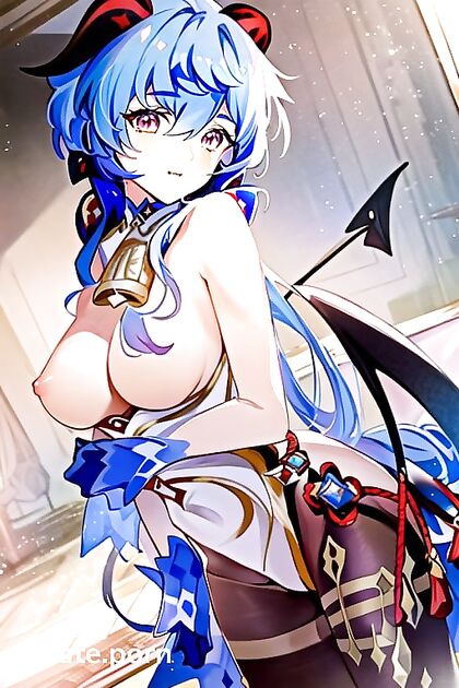 Ganyu Exposed - Naked Devils in Intense Hentai AI Image