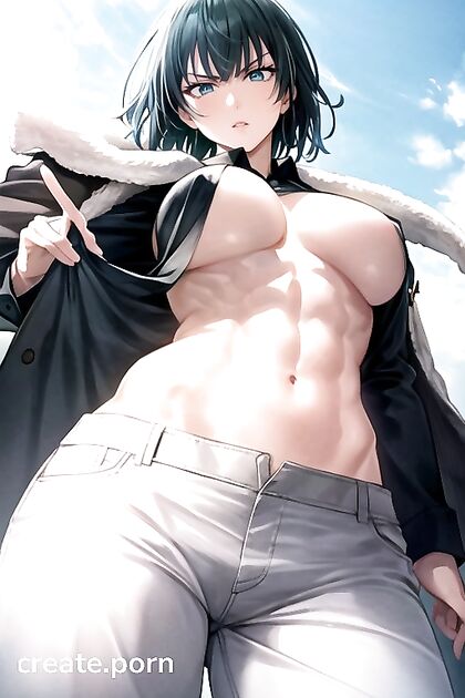 Muscular Man Unbuttons His Office Shirt for Sinful Hentai Pleasure