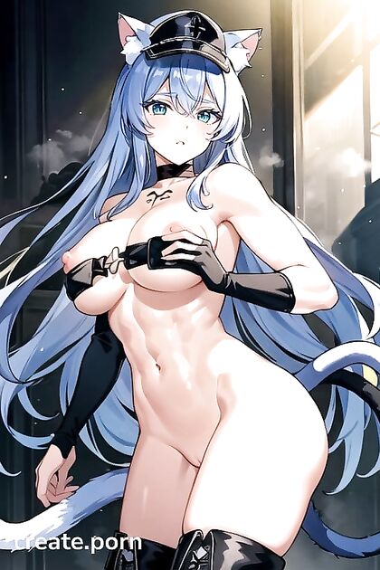 Massive Breasts and Sculpted Muscles Explode in Erotic Hentai AI Image