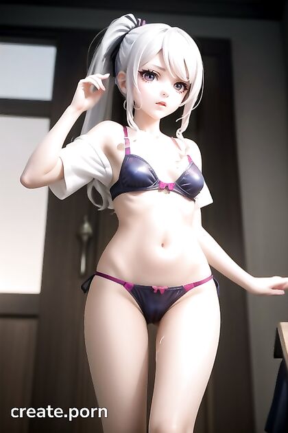 Massive Ass in 3D Bottom-Up Views for mind-blowing Hentai AI Image