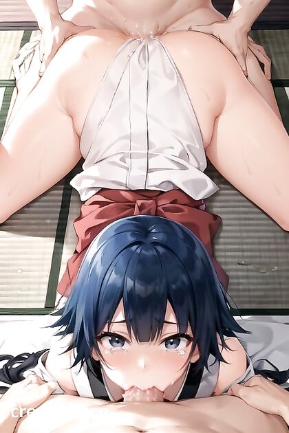 Fearful Pleasure -Creampie Bliss on Tatami Mats in Hentai AI Fantasy