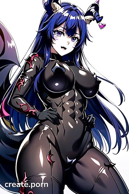 Delta from Eminence in Shadow Teased by Devils in Naughty Underpants Hentai