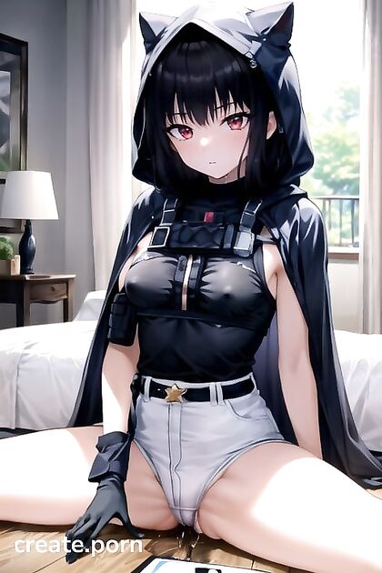 D from Nikke Gets Seductively Undressed in Hot Hentai AI Image