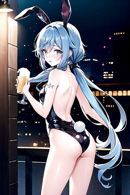 Skinny Girl 18+ Feels Embarrassed During Full-Body Hentai Pleasure Session
