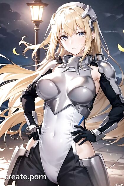 Model with Wind in Her Hair Poses Seductively for Anime Erotic Pleasure