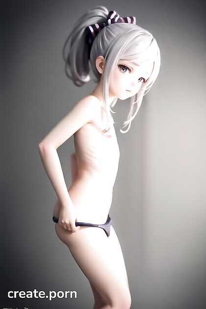 Shalltear Bloodfallen’s Massive Ass Dominates in Front View Hentai AI Image