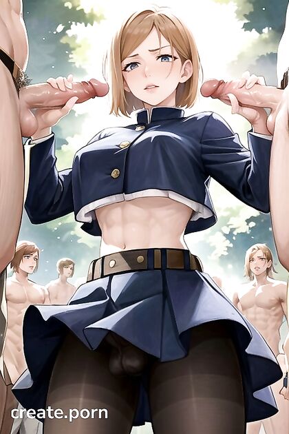Muscular Bottom Gets Wild in Naked Hentai AI Image