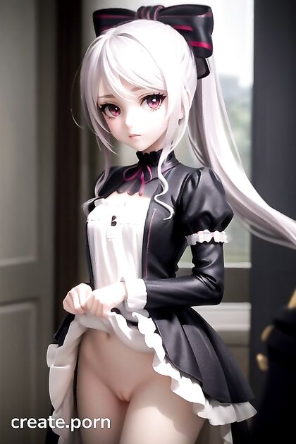 Shalltear Bloodfallen Wears Oversized T-Shirt in 3D Hentai Ecstasy