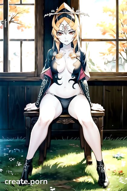 Midna from The Legend of Zelda Gets Her Curves Squeezed in Full-Bodied Hentai Ecstasy