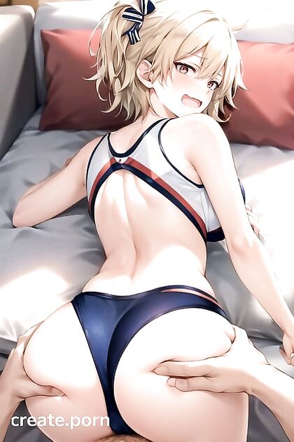 Cheerleader Shocked in Bed for Intense Hentai Pleasure