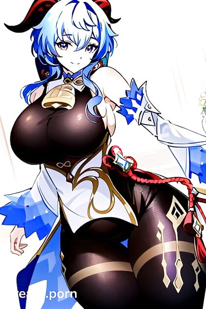 Pregnant with a Happy Massive Ass in Mind-Blowing Hentai AI Image