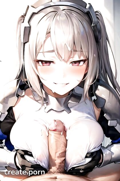 Aiz Wallenstein Smiles and Blushes Through Her Mischievious Cumshot Adventure