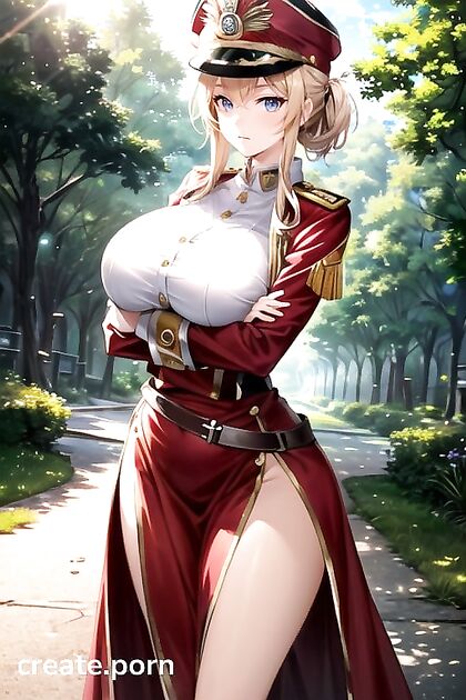 Ultra-Detailed Fit Girl 18+ Waist Shots in Seductive Hentai AI Image