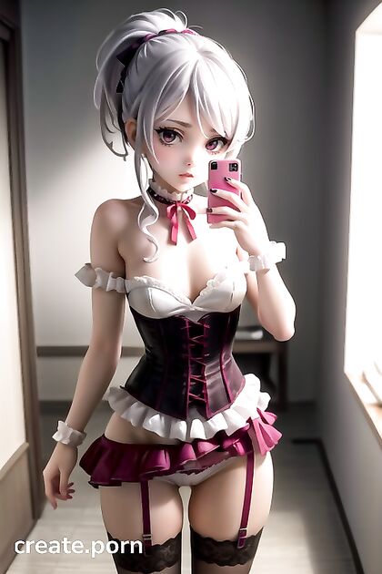 Seductive Gothic Beauty in 3D Hentai AI Porn Fantasies