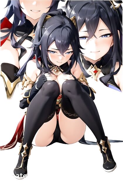 Full Body-front View Hentai AI Image with Horny Characters
