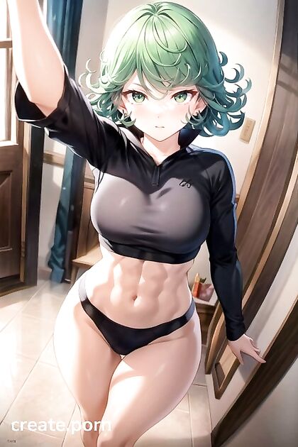 Bottom-Up Muscular Selfies in Steamy Hentai AI Image