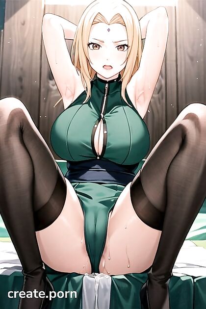 Tsunade from Naruto Spreads Her Legs for Steamy Hentai Pleasure