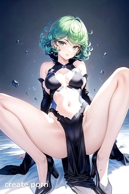 Tatsumaki from One Punch Man Spreads Her Legs for Intense Hentai Pleasure