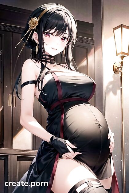 Yor Forger from Spy x Family Enjoying Blissful Hentai Pleasure in Her 20s