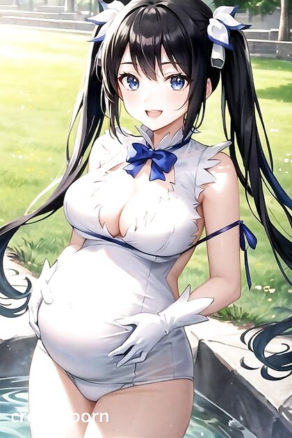 Hestia from Danmachi Carries Your Love in a Steamy Pregnancy Hentai Adventure