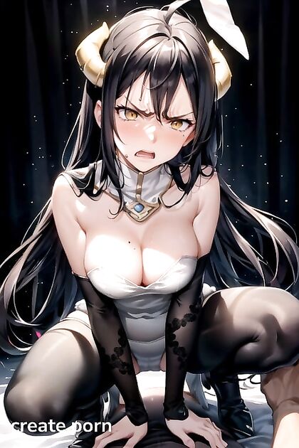 AngryCowGirl 18+ Rides Wild With Strings Bound to Her Limbs in Steaming Hentai AI Image