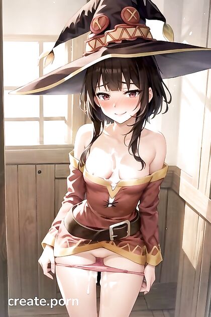 Mischievous Smile and Creampie Bliss with a Skinny Hentai Goddess