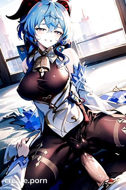 Massive-Assed T-Girl 18+ missionary Position with Huge Breasts in Steamy Hentai AI Image