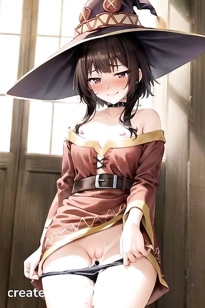 Skinny Girl 18+'s Panties Pulled Down for Juicy Bottom-Up Hentai AI Image