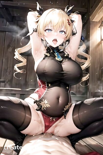 Massive Breasts and Ahegao Faces in Arm-Raising Hentai Ecstasy