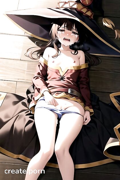 Lying Down and for a Creamy Finish in Hentai Hentai AI Image