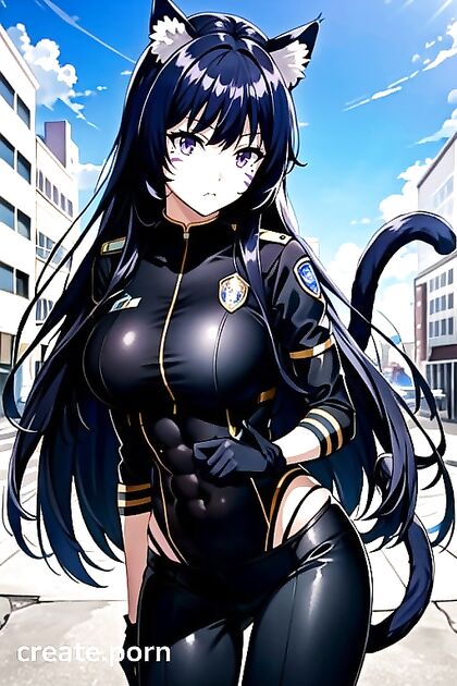 Delta with Cat Ears and Massive Tits in Wild Hentai Sex Scene