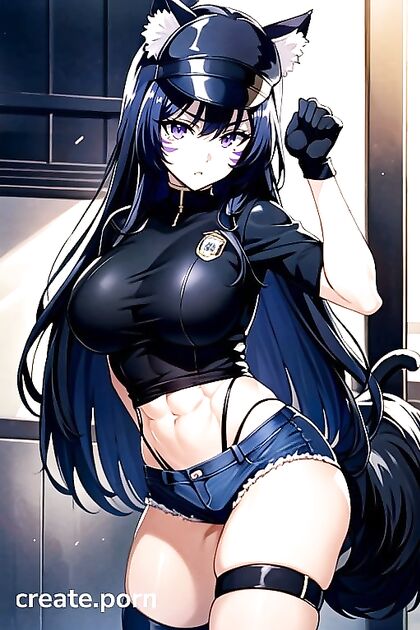 Cop Action with Delta and Jean Shorts in Eminence in Shadow Hentai Sex