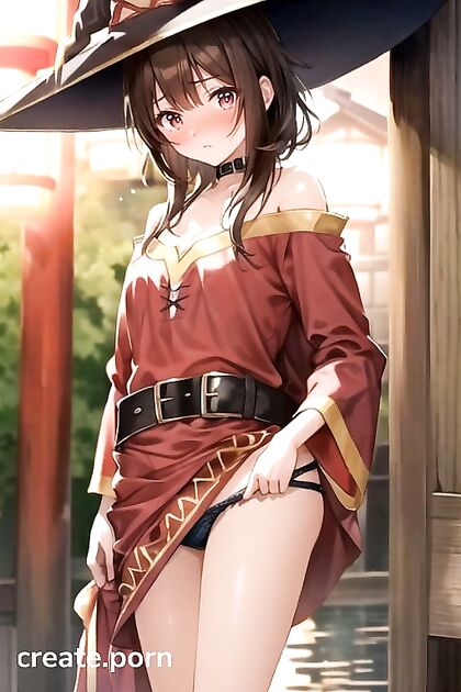 Selfie Session - Embarrassed Anime Chick Gets Warm and Horny