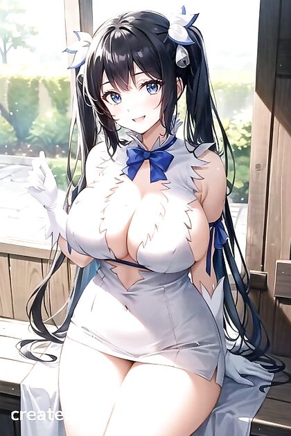 Hell, Watch This Happy 20s Chick with a Massive Ass in Hentai Porn Action
