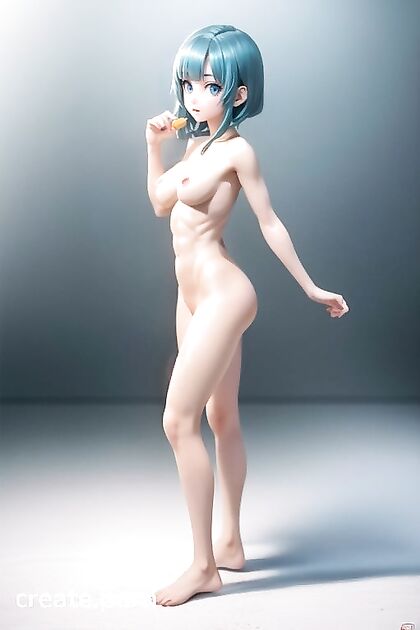 Hentai Action with Full-Body Nakedness and Ripped Abs
