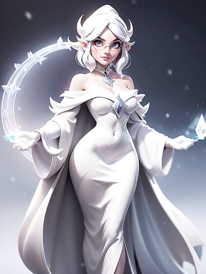 Sorceress Casts Ice Spells While Getting Pounded Hard