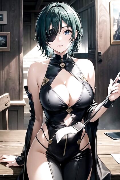 Black Hanekawa Shows Off Her Perfect Nude Pussy in Mind-Blowing Hentai Sex Scene