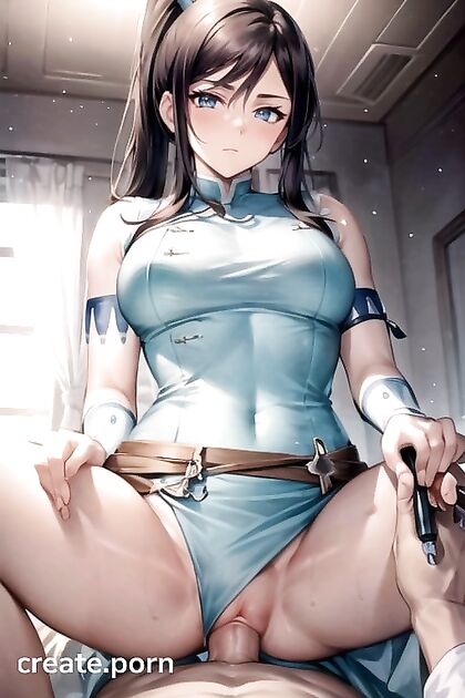 Korra Rides Dick Like a Pro in Wild Hentai Cowgirl Action