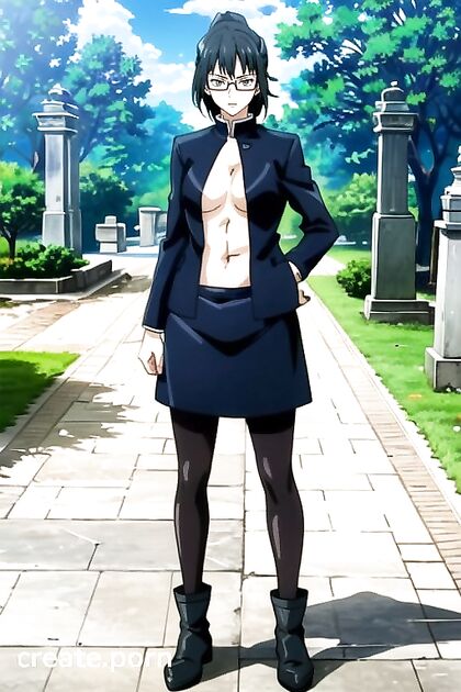 Filthy Maki Zenin from Jujutsu Kaisen Gets Fucked Raw in a Steamy Hentai Sex Fest