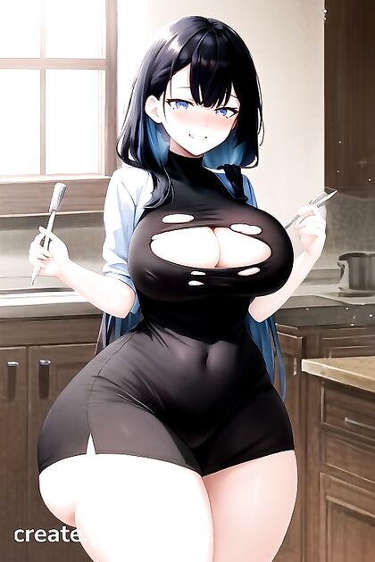 Gross Old Fat Tits Inflate to Monster Size in Nasty Hentai Porno Fest