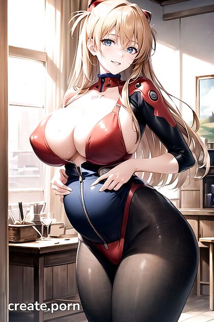 Huge-Assed Bitch in Swimsuit Gets Knocked Up in This Wild Y/n Hentai Porn Fest